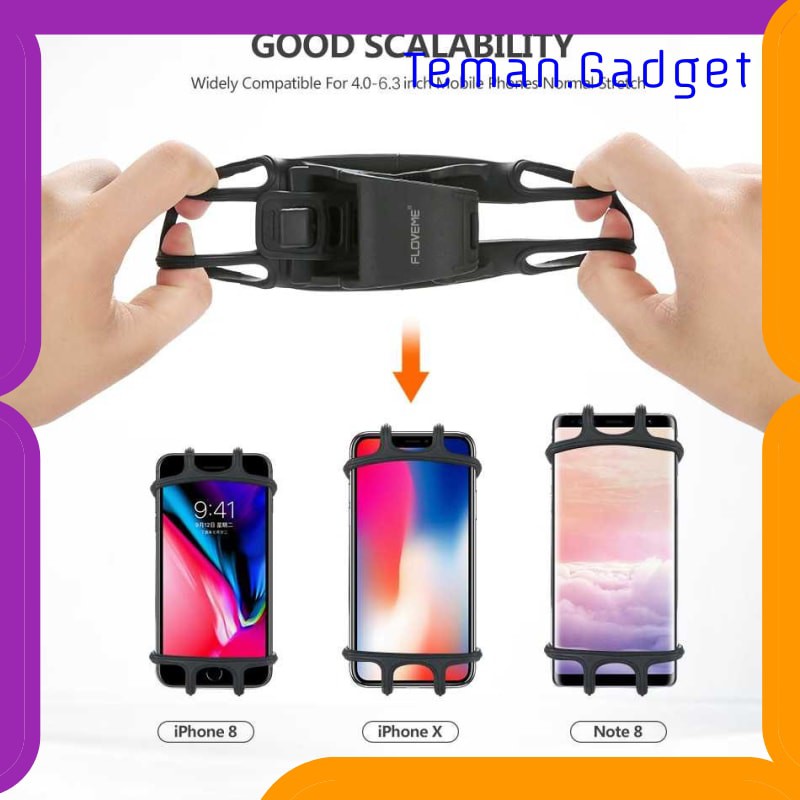 TG-IB478 TAFFSPORT BIKE SMARTPHONE HOLDER SEPEDA UNIVERSAL BICYCLE - JR-OK5