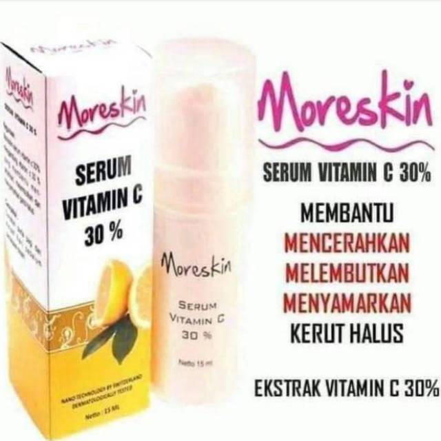 Moreskin Serum Vitamin C Serum VitC Serum Vit C Serum NASA ASLI