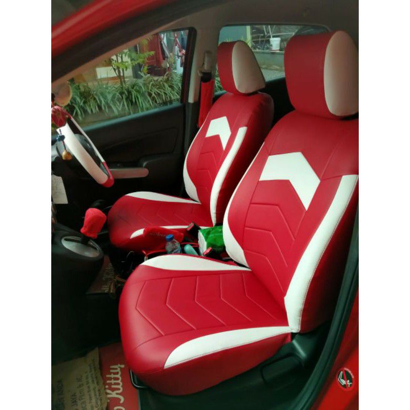 Sarung Jok Mobil Ertiga Livina Xenia Innova Innova Rebon Avanza Terios Mobilio Brv Calya Pajero Sport Sigra Datsun 3B Kijang Lgx Kijang Super Kijang Roper X-Pander  Dll(Full Set)-8