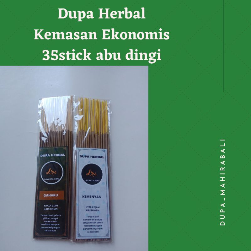 Hio Dupa Herbal Wangi, dupa gaharu, dupa kemenyan, dupa bali, dupa abu dingin, dupa 35stick