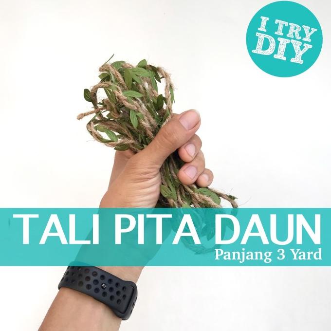 

BAYAR COD Tali Pita Goni Daun 3 Yard - Pita Goni Dekorasi Hiasan Daun DISKON Kode 388