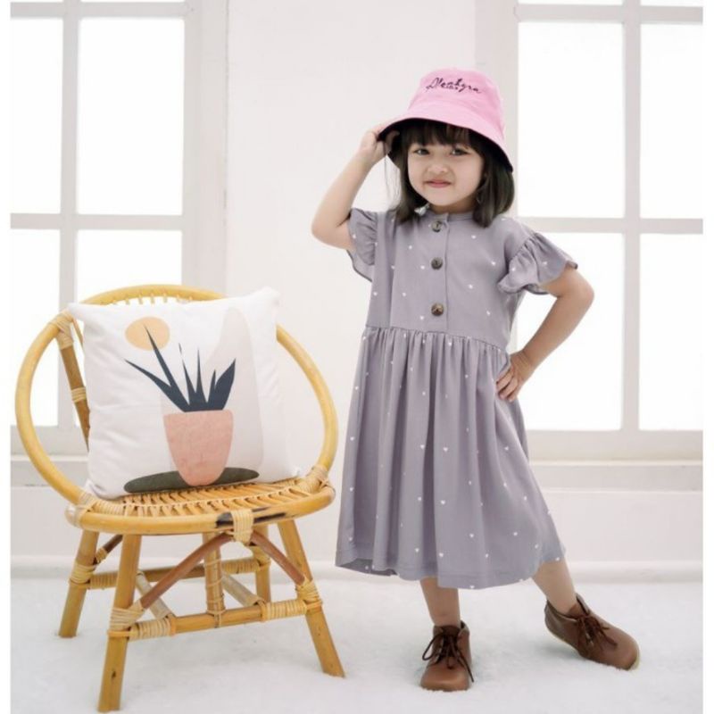 Afsheenastore Lovly Dress By Almahyra Kids