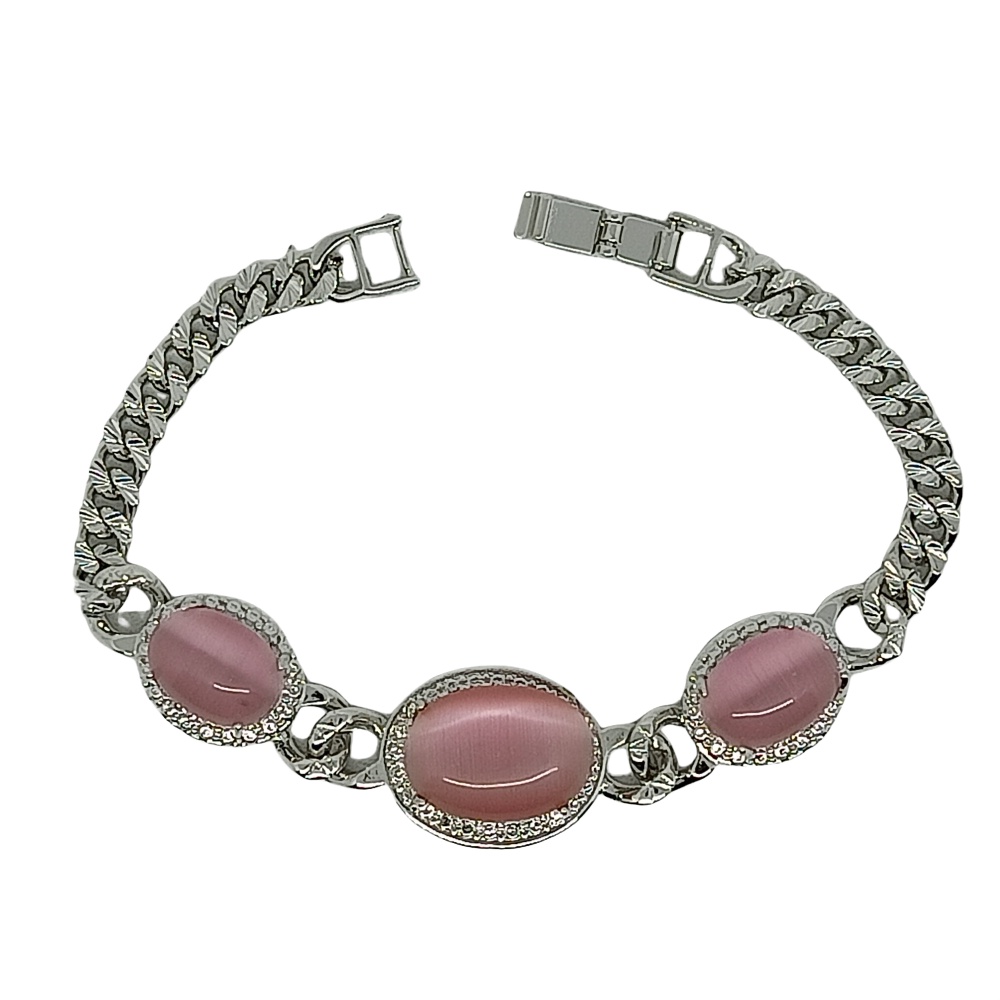 Vee Gelang Batu Mata Kucing Wanita Aksesoris Fashion