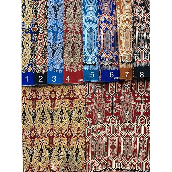 Kain Batik Khas Kalimantan Borneo
