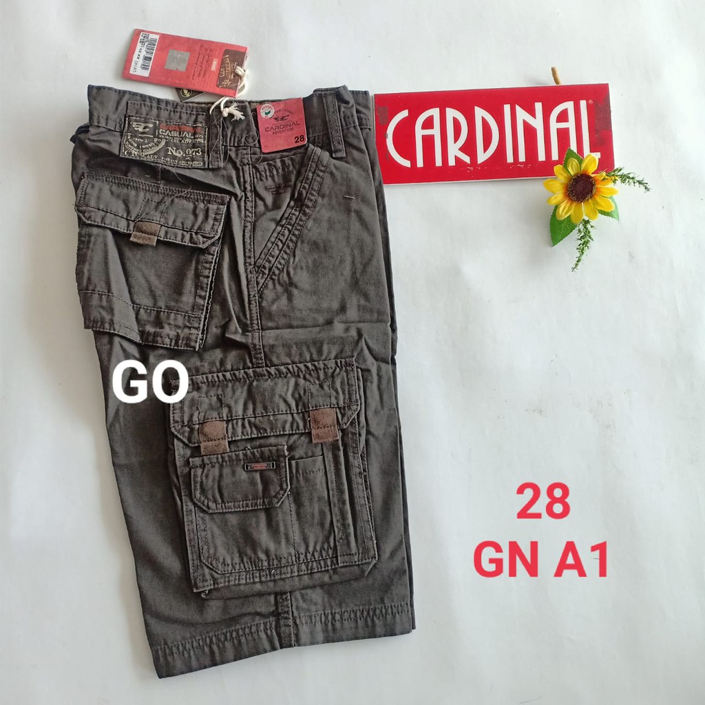 gof 27-28 KPL CARDINAL KEMPOL CASUAL Celana Pendek Cowok Celana Kempol Fashion Pria Brand Kekinian