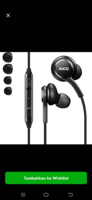 Headset Samsung Original AKG S10 S10 plus.