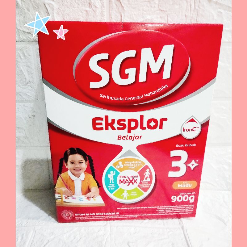 SGM Eksplor 3 Plus 900 gram rasa madu