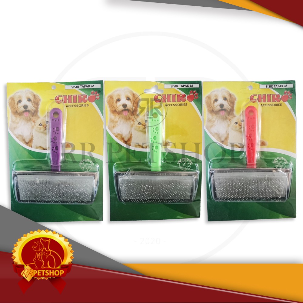 Sisir Tapak M / Sisir Hewan Kucing &amp; Anjing Tapak M