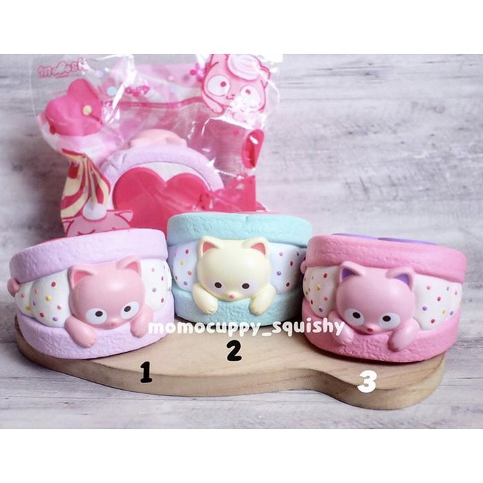 PROMO DEFFECT SQUISHY LICENSED cathy in the cake by ibloom ( ORI JEPANG)