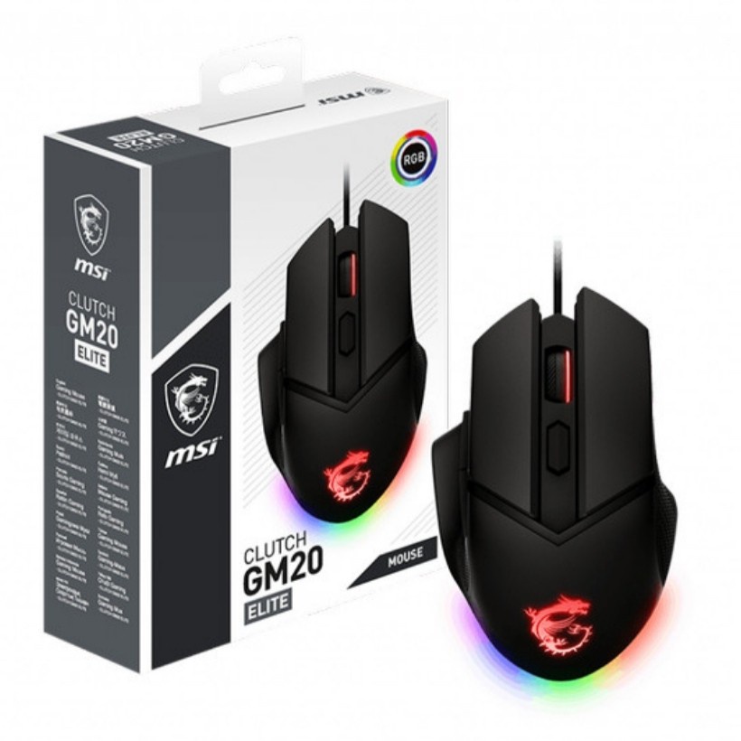 MSI CLUTCH GM20 GAMING MOUSE RGB GM 20