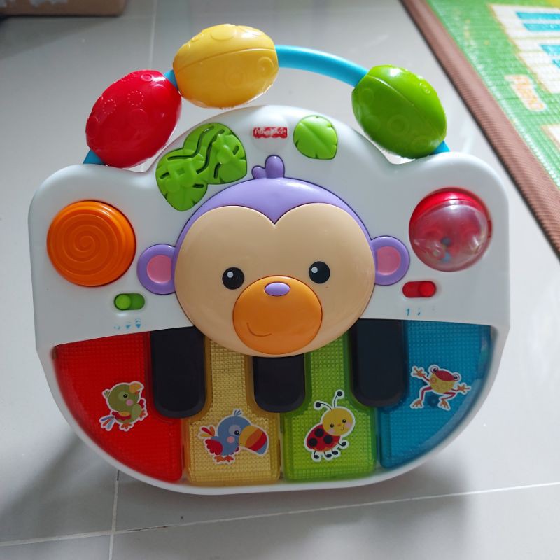 fisher price baby piano toy preloved