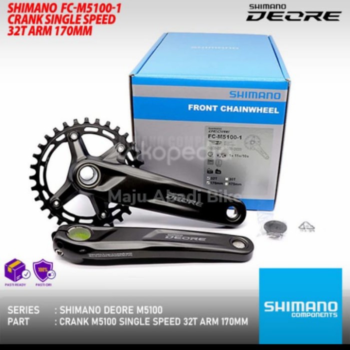 Crank Shimano Deore Fc-M5100 Single 32T 170Mm