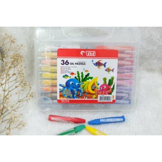 

Crayon Titi Oil Pastel 36 Warna
