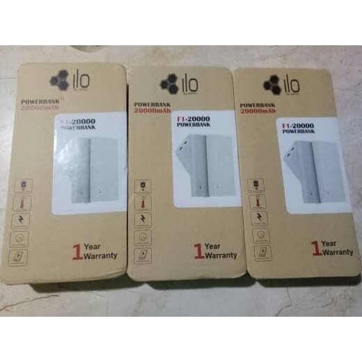 POWERBANK HIPPO ILO F1 20000 MAH ORIGINAL GARANSI RESMI 1 TAHUN