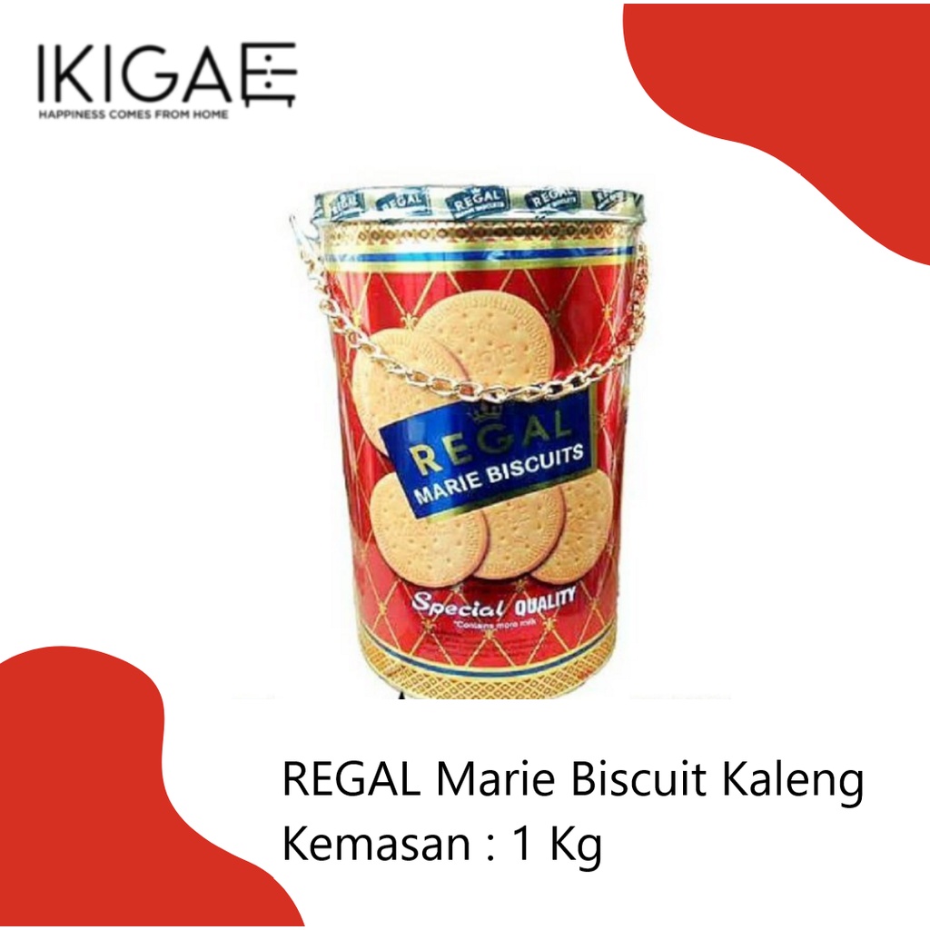 

REGAL MARIE BISCUIT KEMASAN KALENG 1 KG LIMITED EDITION !!!