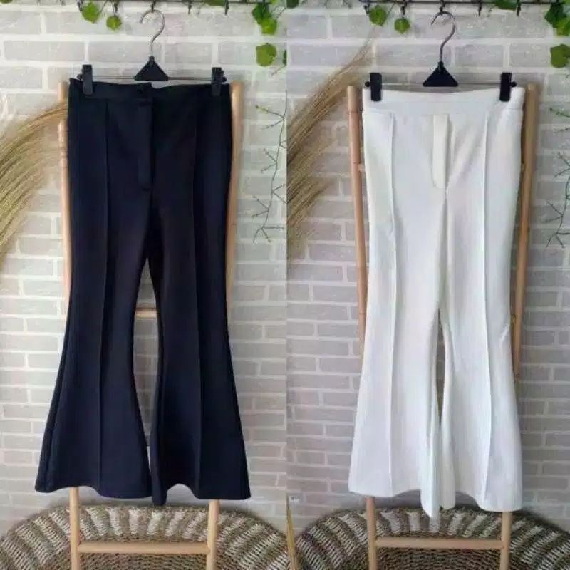 CELANA CUTBRAY MATT SCUBA JUMBO//celana/celana panjang/celana wanita/celana cutbray wanita/cutbray s