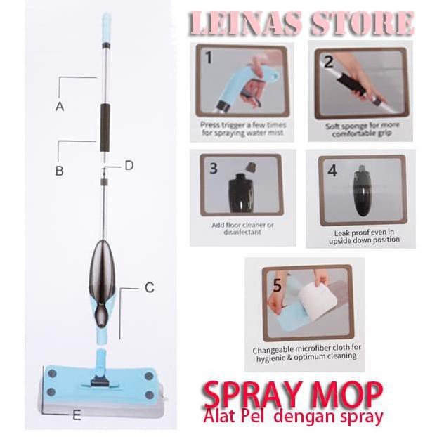 SPRAY MOP ACE HARDWARE ALAT PEL LANTAI SEMPROT / KAIN PEL ACE HARDWARE