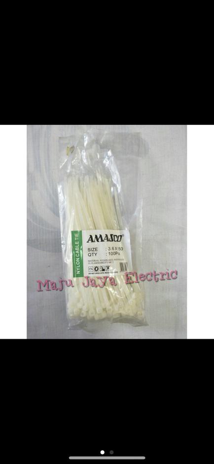 Kabel Ties/tis/cable Tie Pengikat 15 Cm 15cm Berkualitas 3.6 X 150 Mm