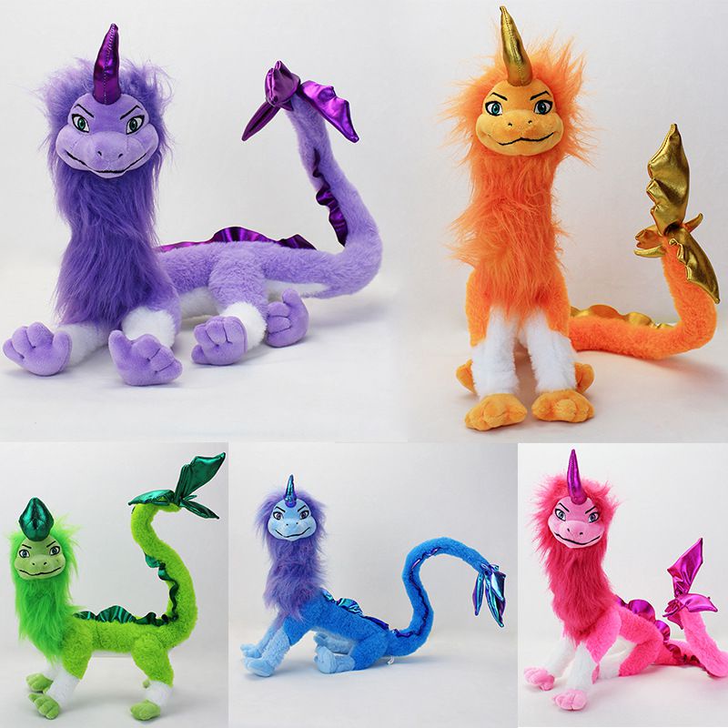 Ready Stock !!! Disney Raya and the Last Dragon Bendable Plush Toy Soft Stuffed Animal Dolls