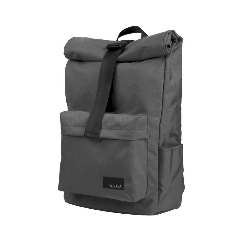 Nama Studios Lite 322 Roll Top Backpack Grey Tas Ransel Pria Wanita Punggung Sekolah Laptop