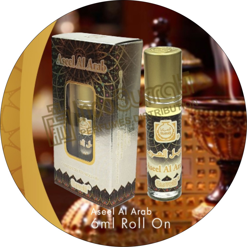 Parfum ASEEL AL ARAB 6ml Roll On | Parfum Surrati | Surrati Perfumes | Bibit Minyak Wangi