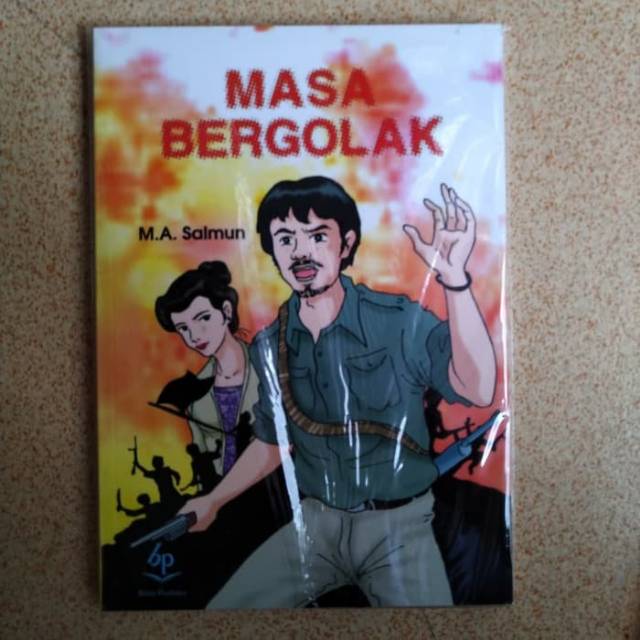 Buku Novel Sastra Masa Bergolak - M. A. Salmun