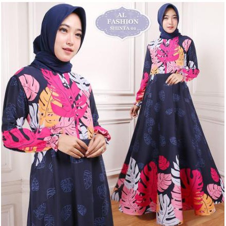 KE27 BAJU GAMIS WANITA TERBARU PESTA MUSLIM LONG DRESS MODERN BUSANA SYARI 7EEG