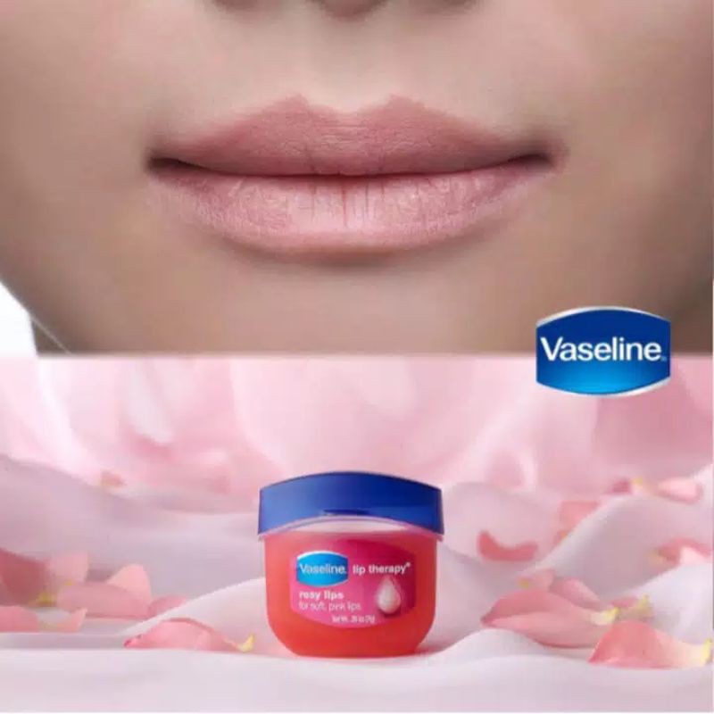 VASELINE LIP THERAPHY / ROSY LIPS FOR SOFT PINK LIPS 7 GRAM