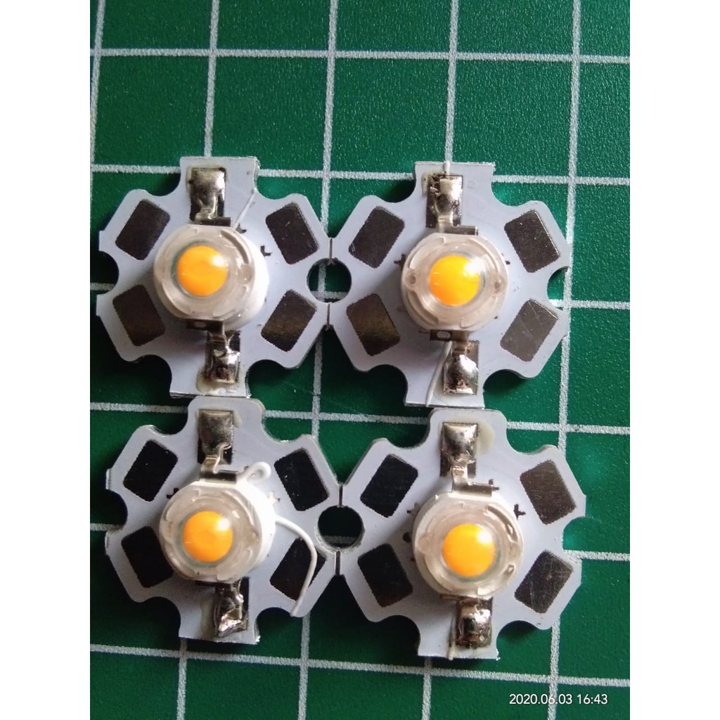 [DSP-9087] GRADE A HPL + STAR PCB 3WATT ALL COLOR, AQUASCAPE, DECORATION PUTIH KEKUNINGAN 3000K