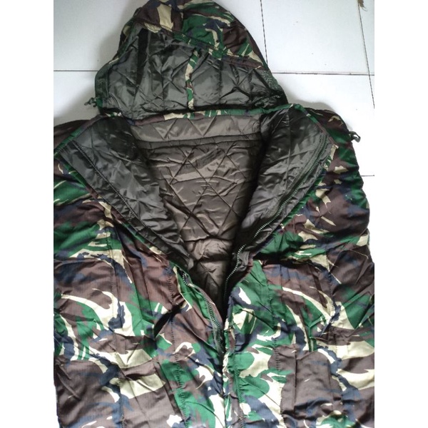 sleeping bag loreng tni/sleeping bag ori