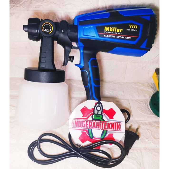 Spraygun Elektrik ESG450  Mollar ALAT cat tanpa kompresor