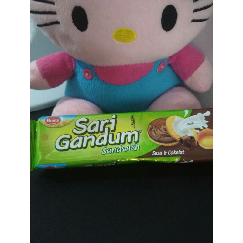 

Roma sari gandum sandwich susu & coklat 115gr