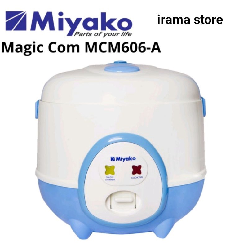 Magic Com Miyako MCM 606A / Rice Cooker Penanak Nasi Miyako MCM 606A 0,63 Liter