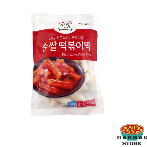 

Jonggajib Tteokpokki 500g - Rice Cake Made In Korea