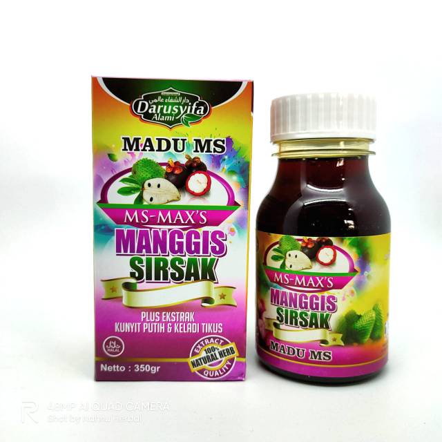 Madu MS darussyifa/ms-maxs manggis sirsak