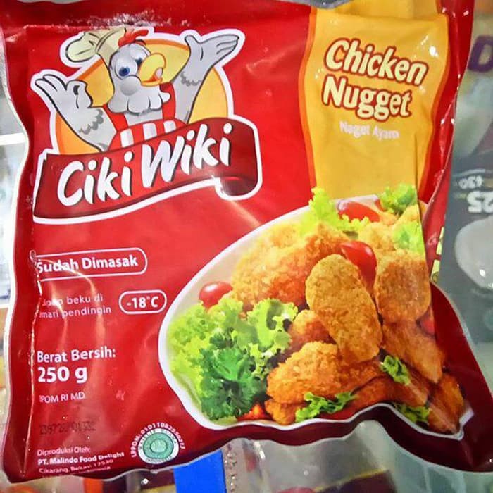 

CIKIWIKI nugget ayam 250gr chicken nugget original