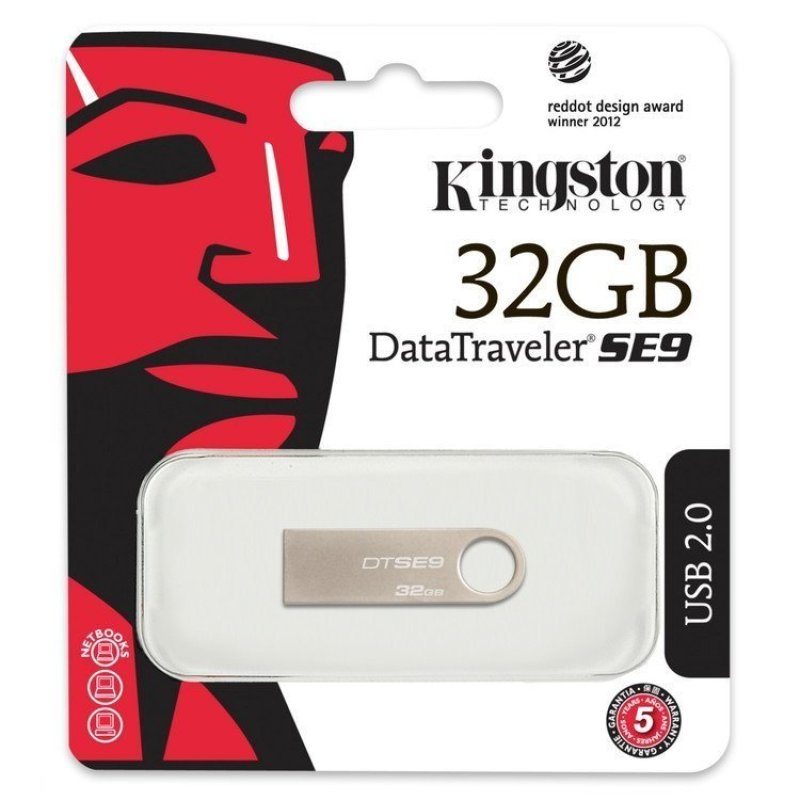 Kingston Usb Flash Drive 128gb Digital DataTraveler SE9 flashdisk Memori USB 2.0 Flash memory Stick Metal