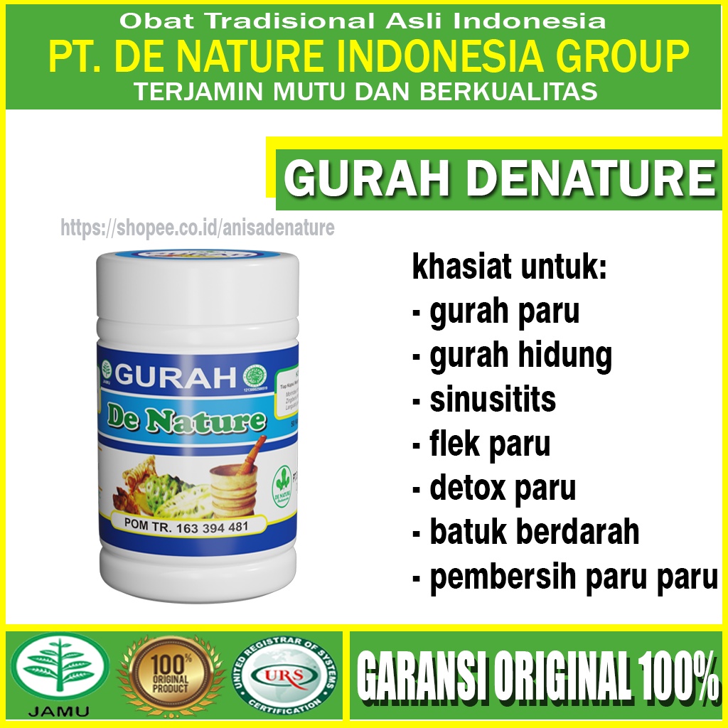 PRODUK ASLI 100%  Obat Gurah Suara | Paru Paru | Gurah Hidung | Sinusitis | Pembersih Lendir di Teng