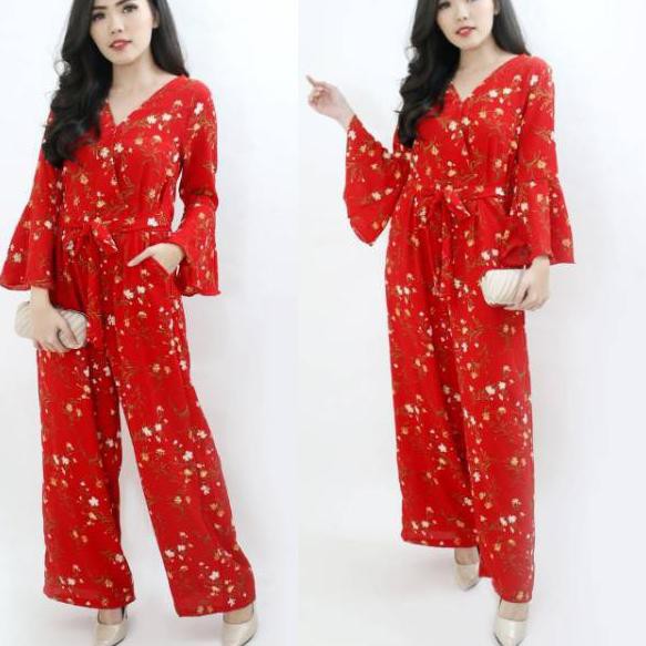 RLB PREMIUM REAL PIC Jumpsuit Wanita Hanna 186 / Jumpsuit Panjang / Jumpsuit Hijab .
