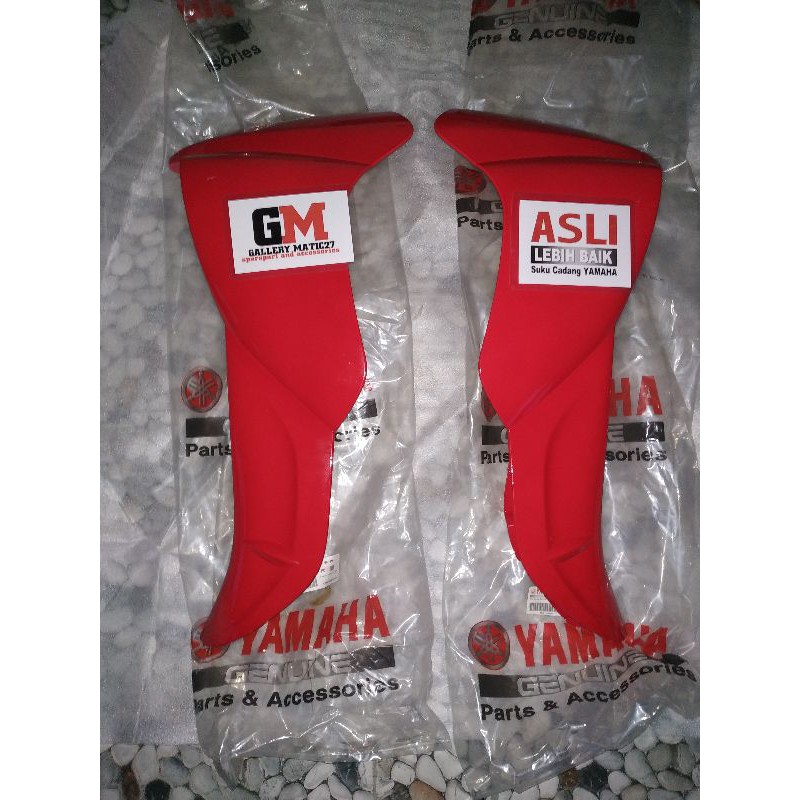 cover body leg Shield sayap luar Yamaha Jupiter z merah VRC1 original tahun 2004 2005