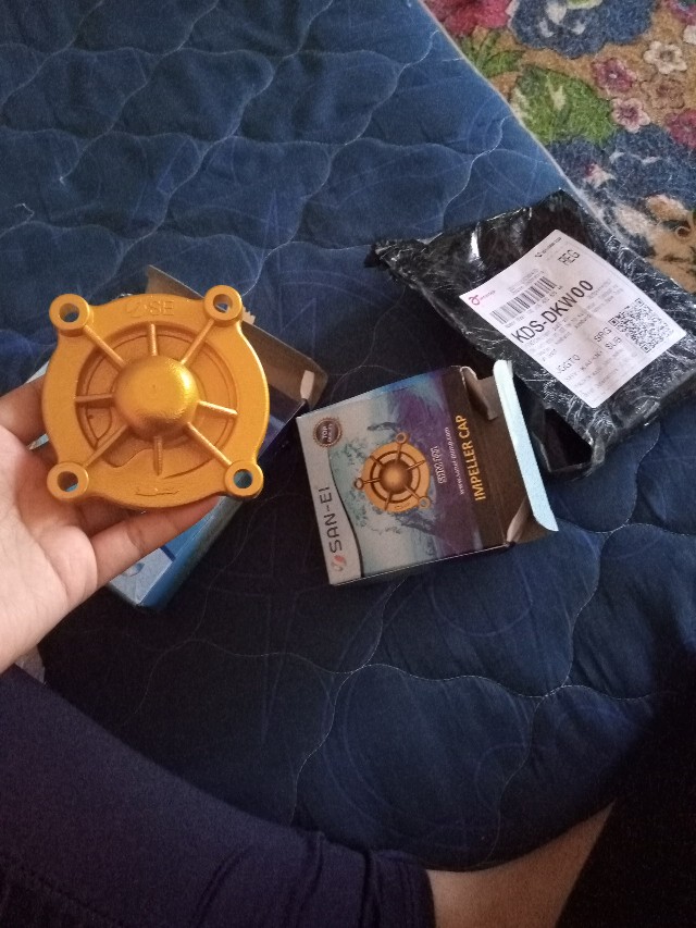 Casing Cover Tutup Impeller Pompa Air Shimizu Wasser Lubang 4