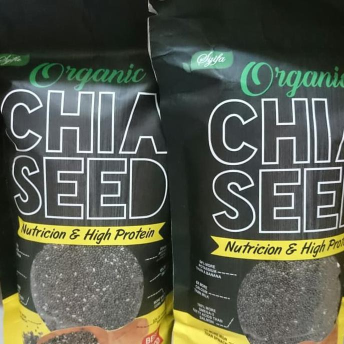 

Chia seed Organic Syifa 450gram