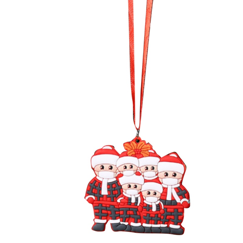 Ornamen Gantung Desain Keluarga 2 / 3 / 4 / 5 / 6 Untuk Pohon Natal