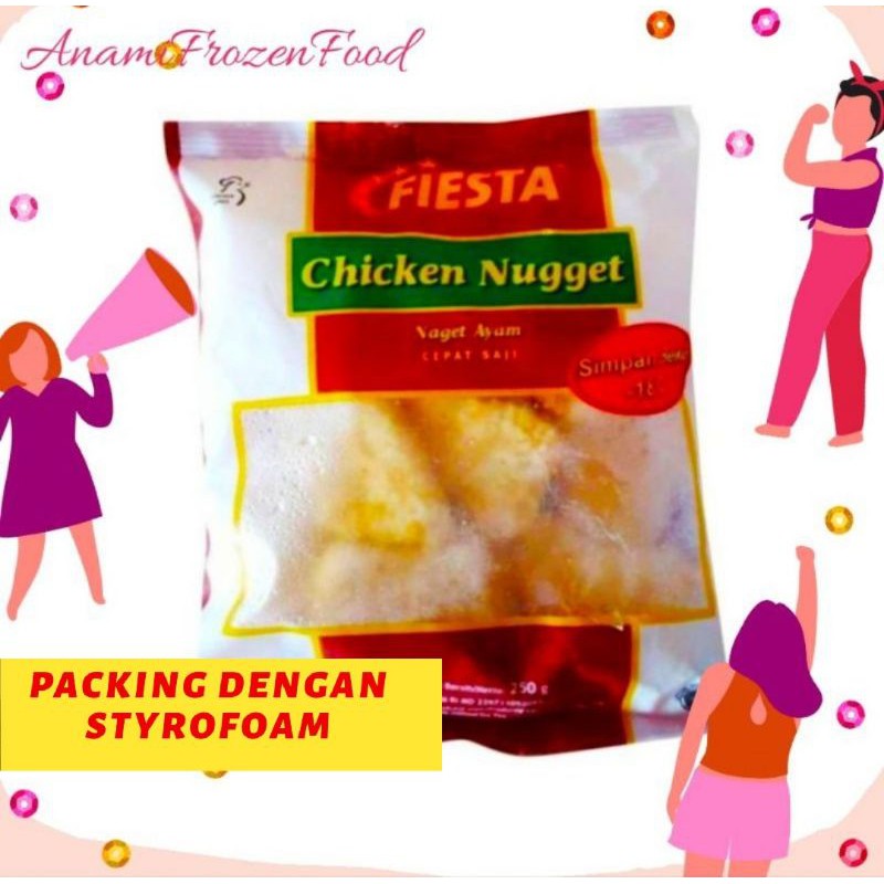 

FIESTA CHICKEN NUGGET 250GR