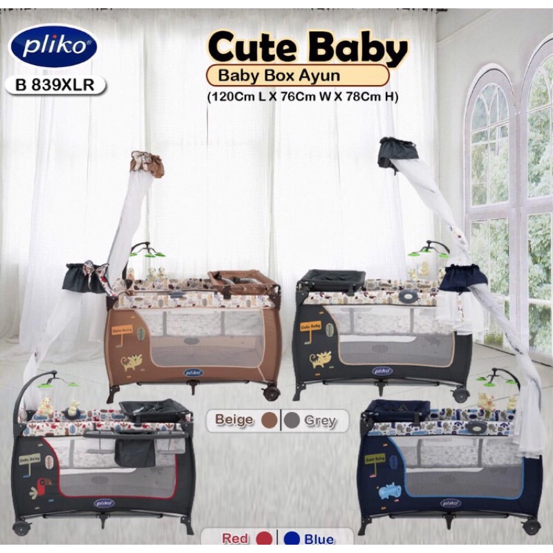 Box bayi Pliko B 839XLR Cute Baby - Baby box pliko