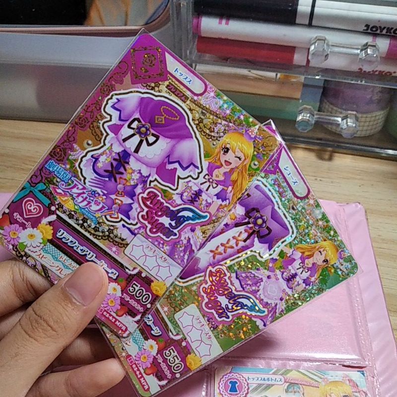 Aikatsu card lilac fairy tops shoes satuan movie|aikatsu ichigo|kartu aikatsu