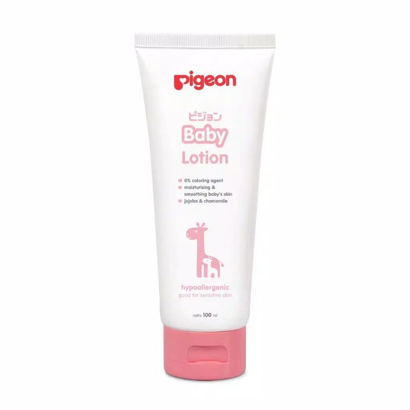 Pigeon Baby Lotion Moisturizing &amp; Smoothing Baby's Skin - 100 ml / Lotion Bayi