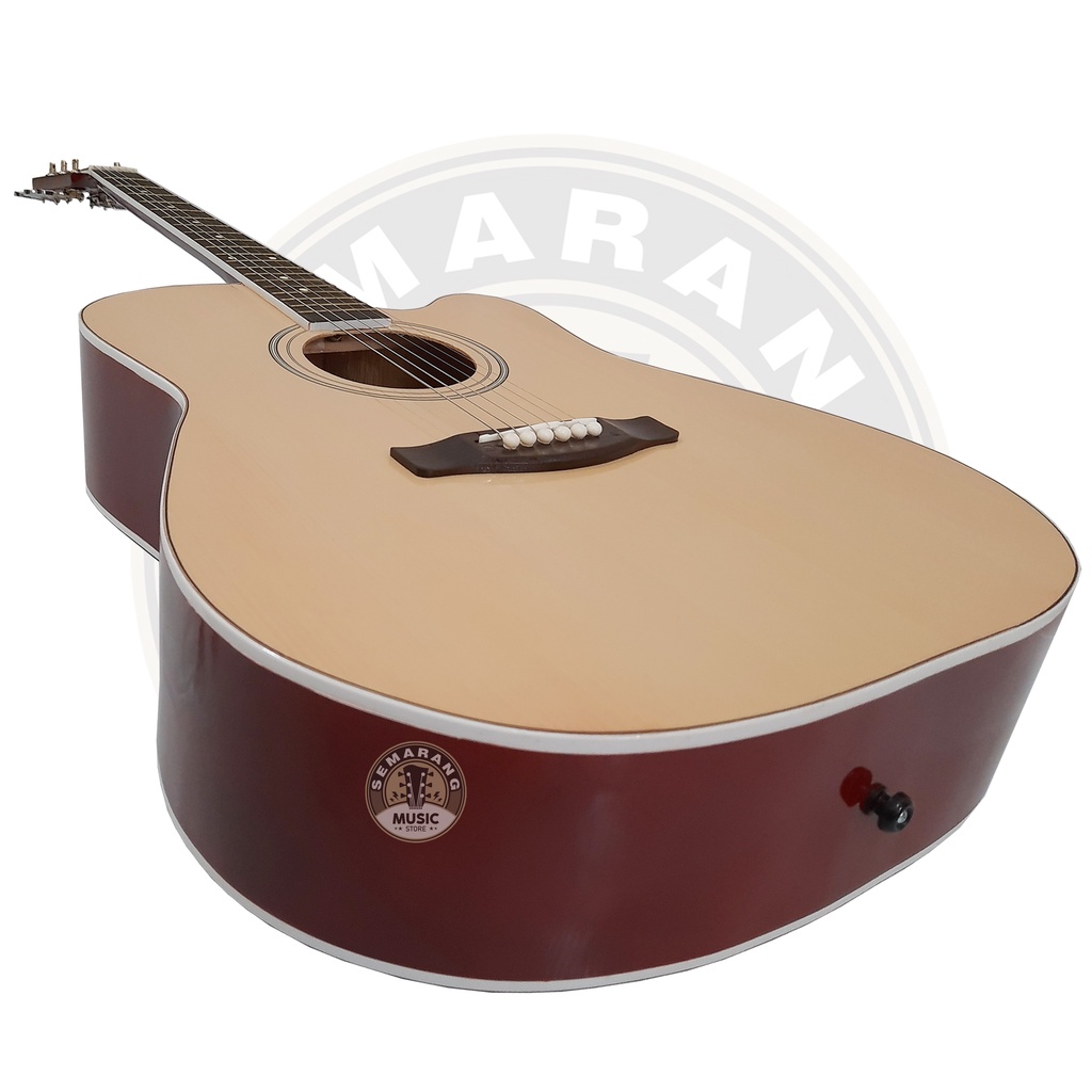 Gitar Akustik Custom Standart Paket Super Komplit