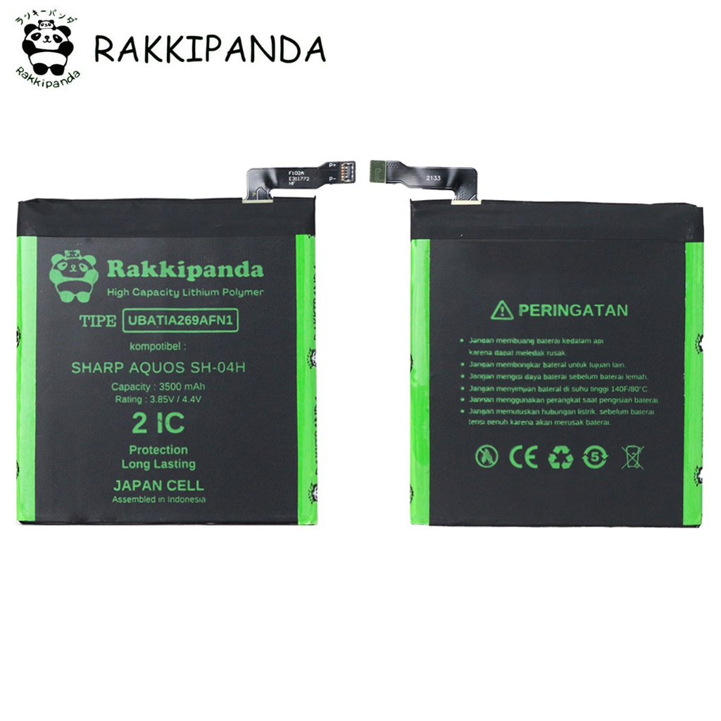 (R/K)- RakkiPanda - UBATIA269AFN1 Sharp Aquos SH04H Batre Batrai Baterai