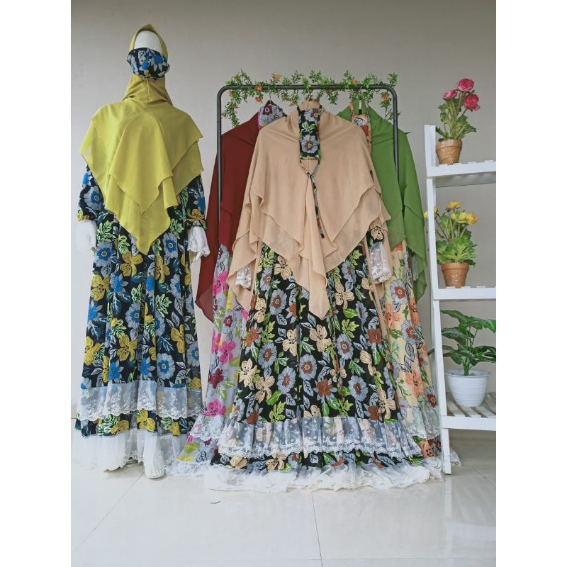 GAMIS LUNA SET SYARI PREMIUM